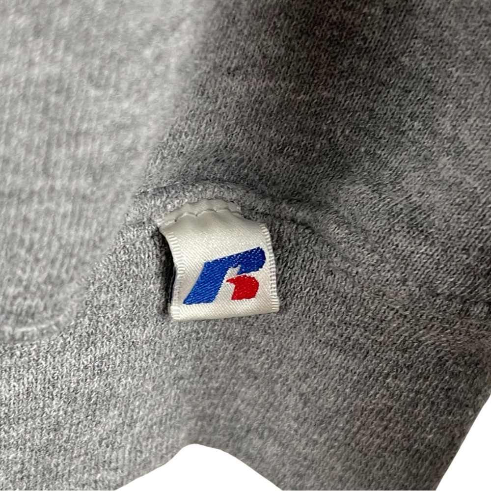 90’s Russell Athletic USA All Stars Crew Neck Sweat Shirt L Gray Red Blue - Picture 5 of 10